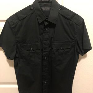 (NWOT) RL Black Label Military  Short Sleeve Shirt